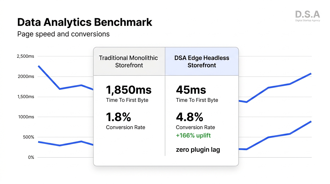 Data analytics benchmark: Page speed vs eCommerce conversion